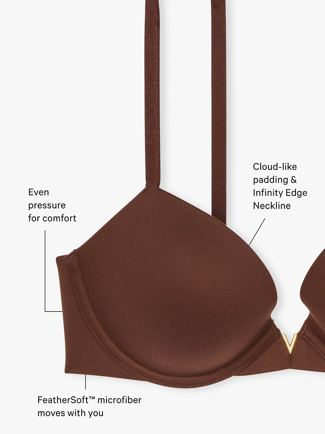 Premium Smooth Push-Up T-Shirt Bra