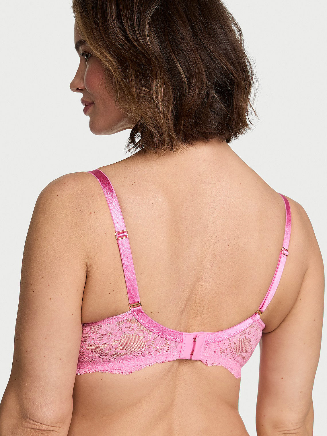 Whisper Lace Unlined Demi Bra
