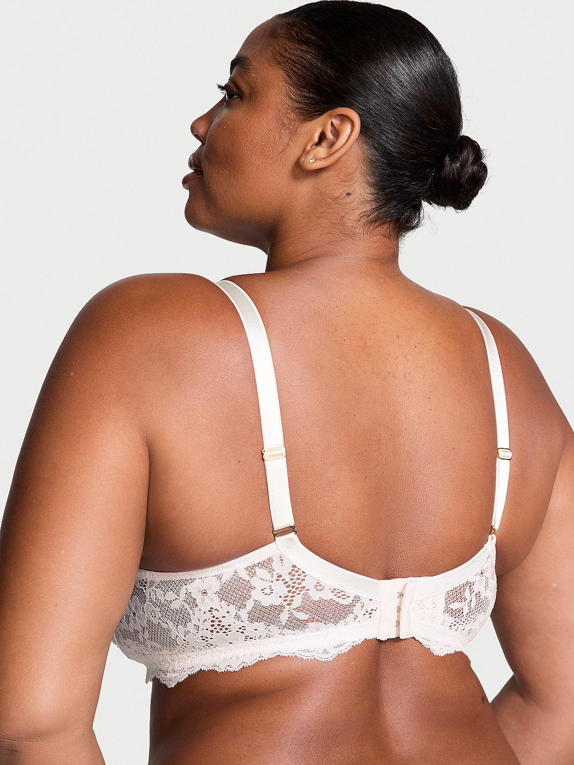 Whisper Lace Unlined Demi Bra