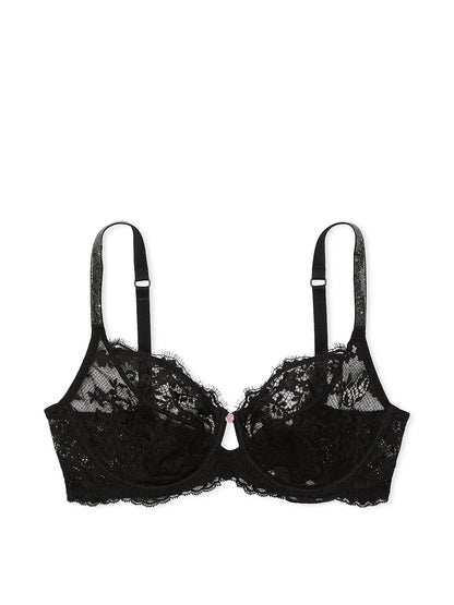 Whisper Lace Unlined Demi Bra