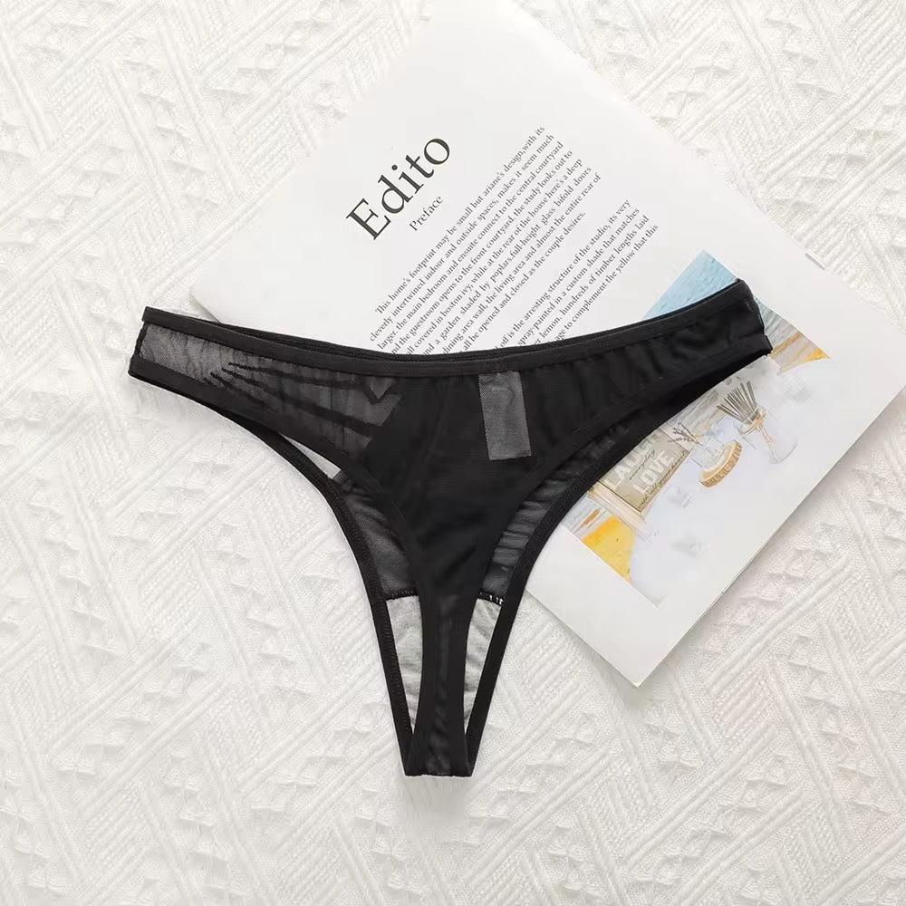 Monochrome Luxury Lingerie Set