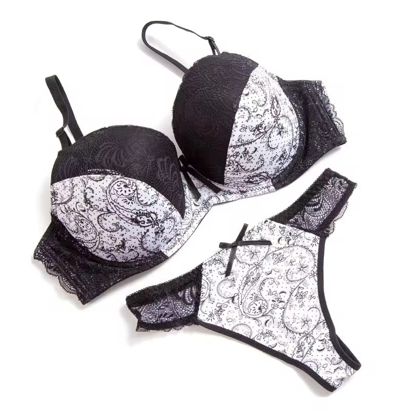 Padded Bra and Matching Thong Panty