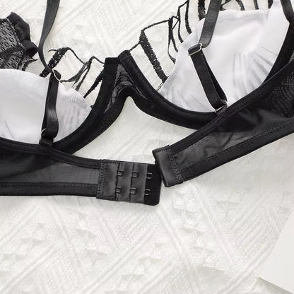 Monochrome Luxury Lingerie Set