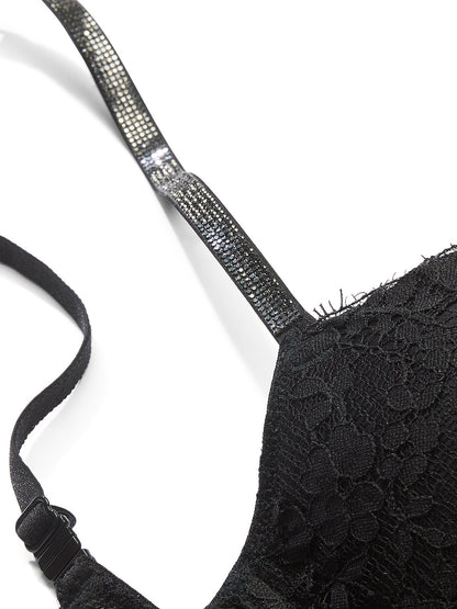 Whisper Lace Unlined Demi Bra