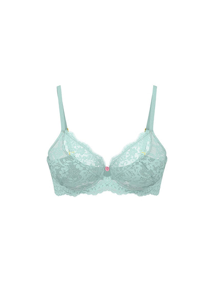 Whisper Lace Unlined Demi Bra