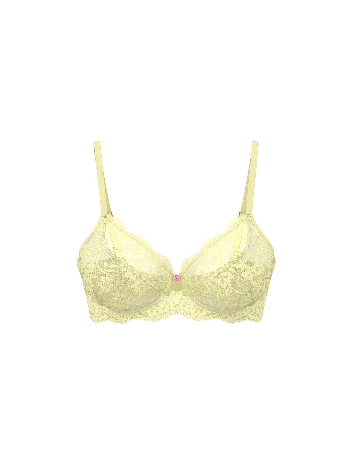 Whisper Lace Unlined Demi Bra