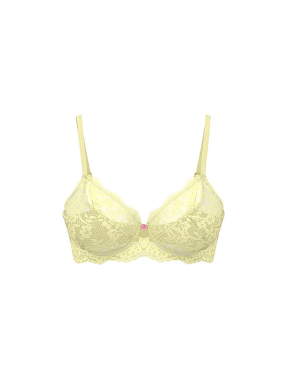 Whisper Lace Unlined Demi Bra