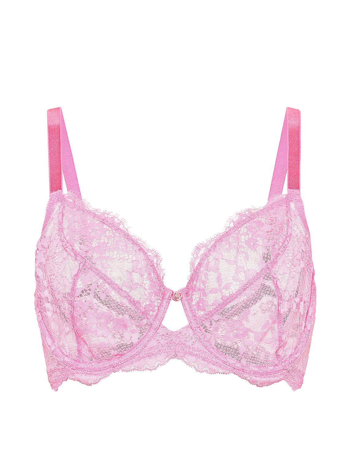 Whisper Lace Unlined Demi Bra