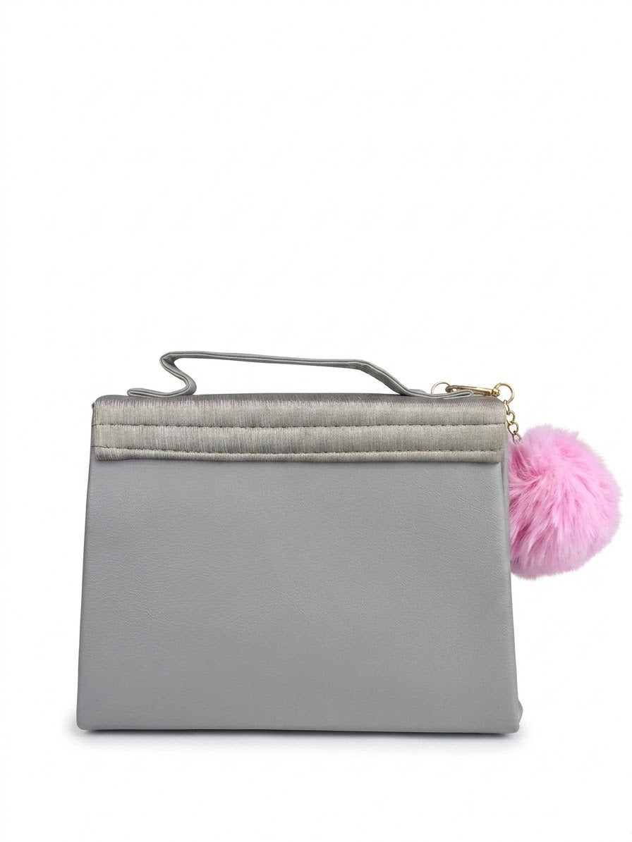 Textured Crossbody Handbag