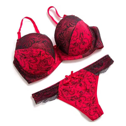 Padded Bra and Matching Thong Panty